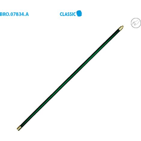 Canne de ramonage vert filetage M12 1 mètre D. 18 mm - 7834.18.100A - Leman