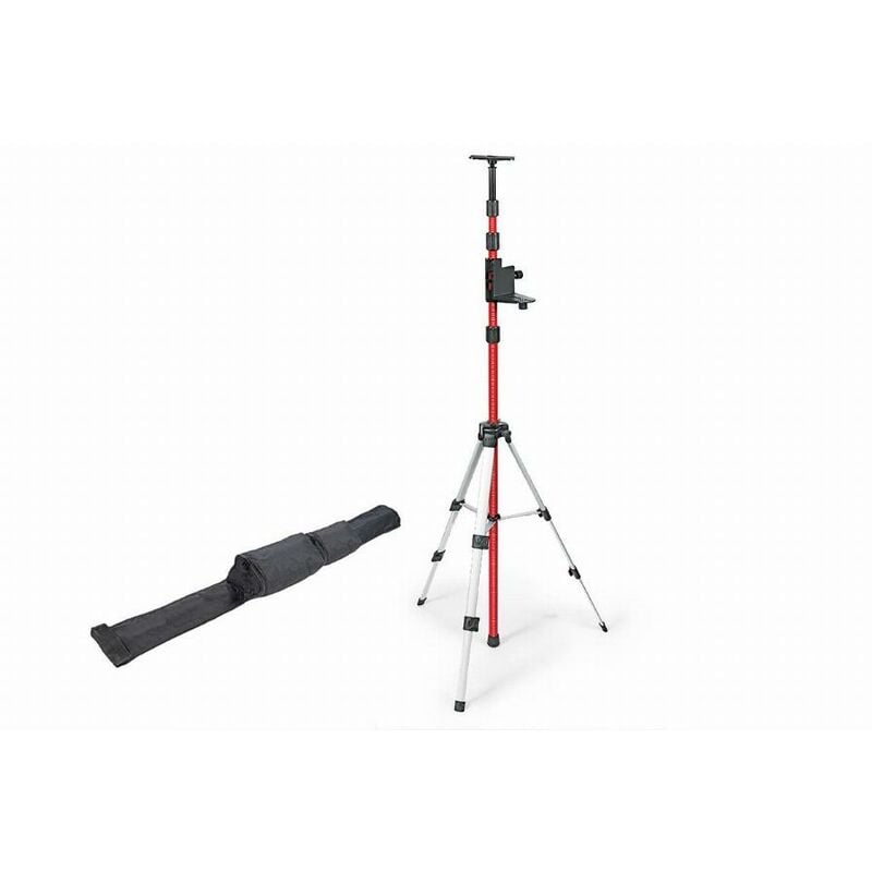 Canne étai téléscopique Kapro avec trépied et support réglable filetage 5/8' - 588658