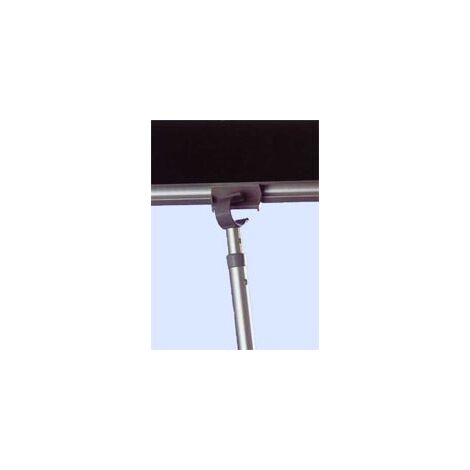 Canne télescopique pour fenêtres de toit VELUX GGL GGU – Extensible 100-180 cm – Compatible avec stores VELUX – Gris