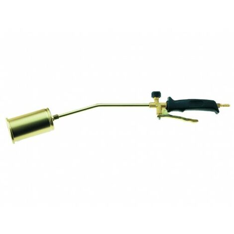 Cannello a gas mm.70 con leva impugnatura ergonomica e campana zincata