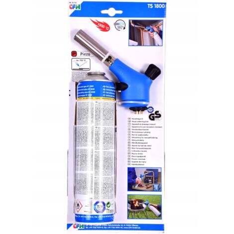 CANNELLO A TRECCIA DI GAS PER SALDATURA DOLCE 1900C PIEZO 600ML