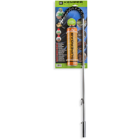 Cannello bruciaerbe accensione piezo con cartuccia 575  -DH