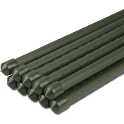 BIACCHI Cannetta in metallo plastificato tutore reggi piante per giardinaggio ed agricoltura -Ø 18 mm x h 180 cm / Confezione da 1 pezzo
