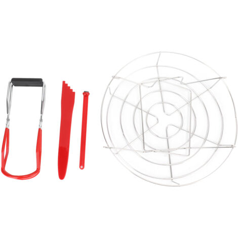 Canning Supplies Starter Kit Stainless Steel Magnetic Lid Lifter Bubble Popper Canning Jar Lifter Can Tongs for Beginners