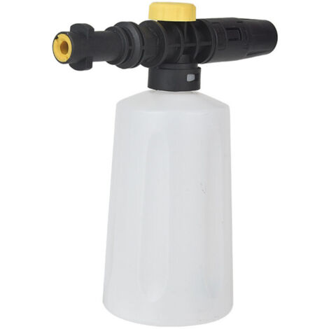 Cannone schiumogeno KZQ per idropulitrici Kärcher K2, K3, K4, K5, K6 e K7, kit lancia schiuma da 750 ml con ugello regolabile per lavaggio auto e pulizia vetri.