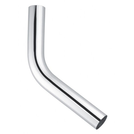 Cannotto per wc a 45° da 30mm liscio cromato