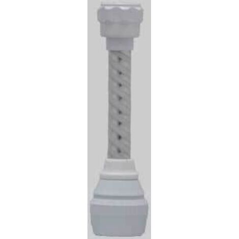 Cannuccia rompigetto cromata per rubinetti tubo biflex cm 14h doccia/schiuma