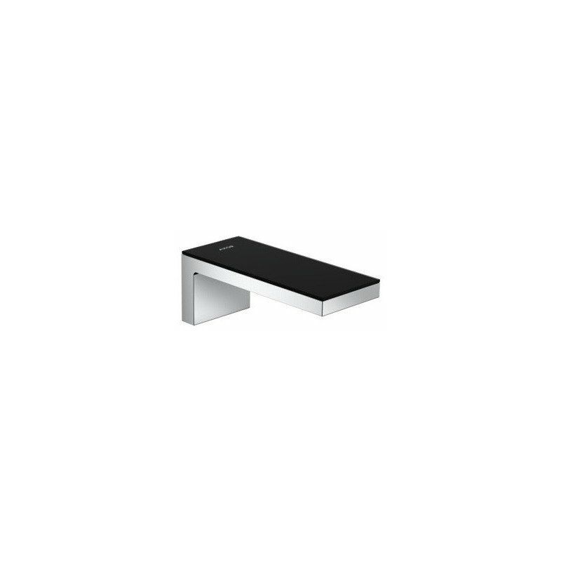 

Hansgrohe - Caño cromado / vidrio negro