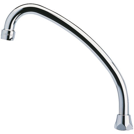 COMPTOIR DE PICARDIE Caño Cuello de Cisne QUICK PLOMBERIE - H 3/4 - Ø18 Longitud 200mm