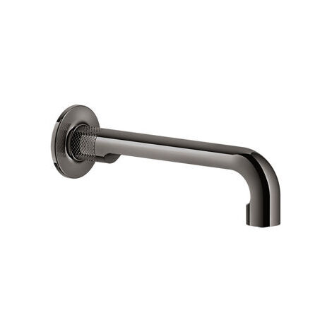 Caño de lavabo mural Gessi Inciso con pieza de conexión de 1/2,
