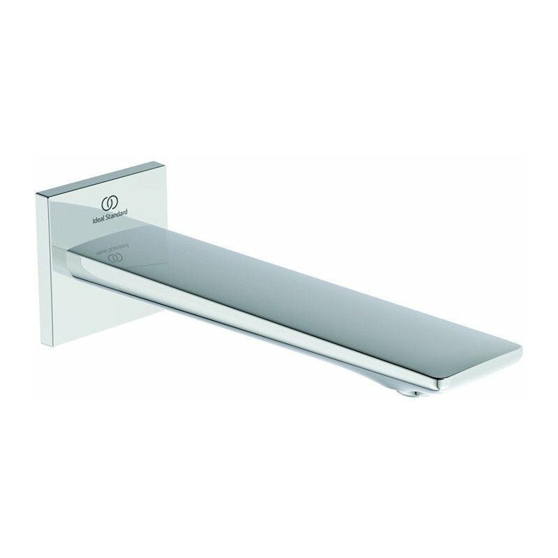 

Caño de pared CHECK saliente 160 mm cromado con roseta cuadrada IDEAL STANDARD