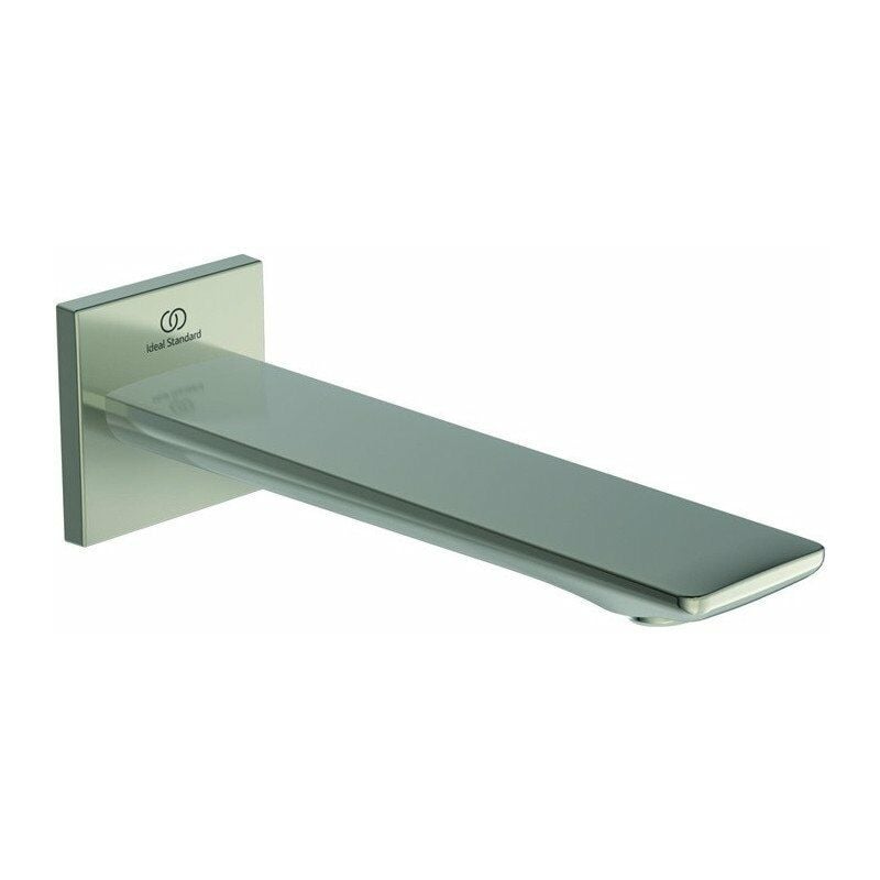 

Caño de pared CHECK saliente 160 mm plateado Storm con roseta cuadrada IDEAL STANDARD