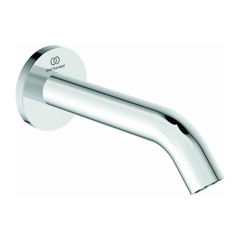 

Caño de pared JOY saliente 160mm cromado con roseta redonda STANDARD - Ideal