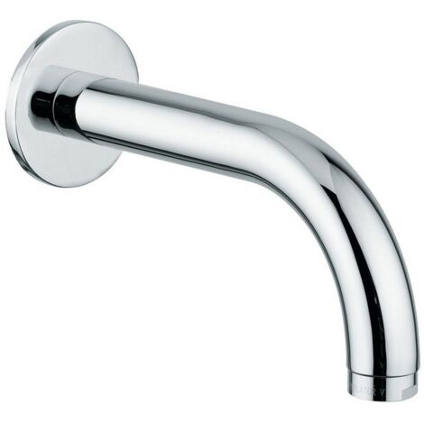 Caño fijo de pared Ø 65x160x65 mm en latón - Idral