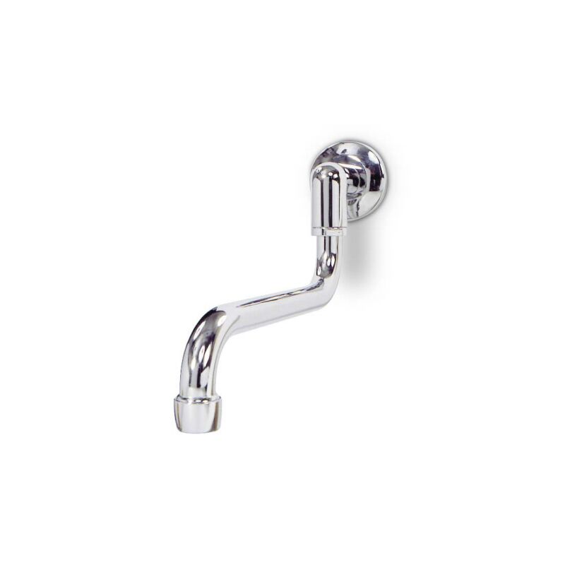 

Caño giratorio de pared River R592283 de latón cromado | Cromado