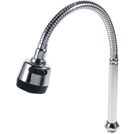 Caño giratorio Ulisem de 360 grados, grifo para fregadero de cocina de acero inoxidable 304, conexión de una sola manija con temperatura ajustable