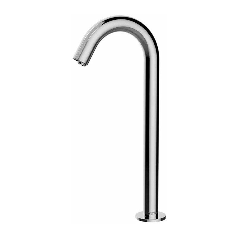 

Caño mezclador automático, curvo, alto, saliente 123 mm cromado 4 l / min TOTO