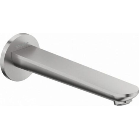 Caño para bañera desagüe para DURAVIT Wave acero inoxidable cepillado