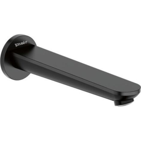 Caño para bañera DURAVIT Wave negro mate