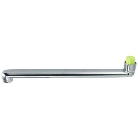 CAÑO PARA LAVABO DE PARED 30CM CROMADO
