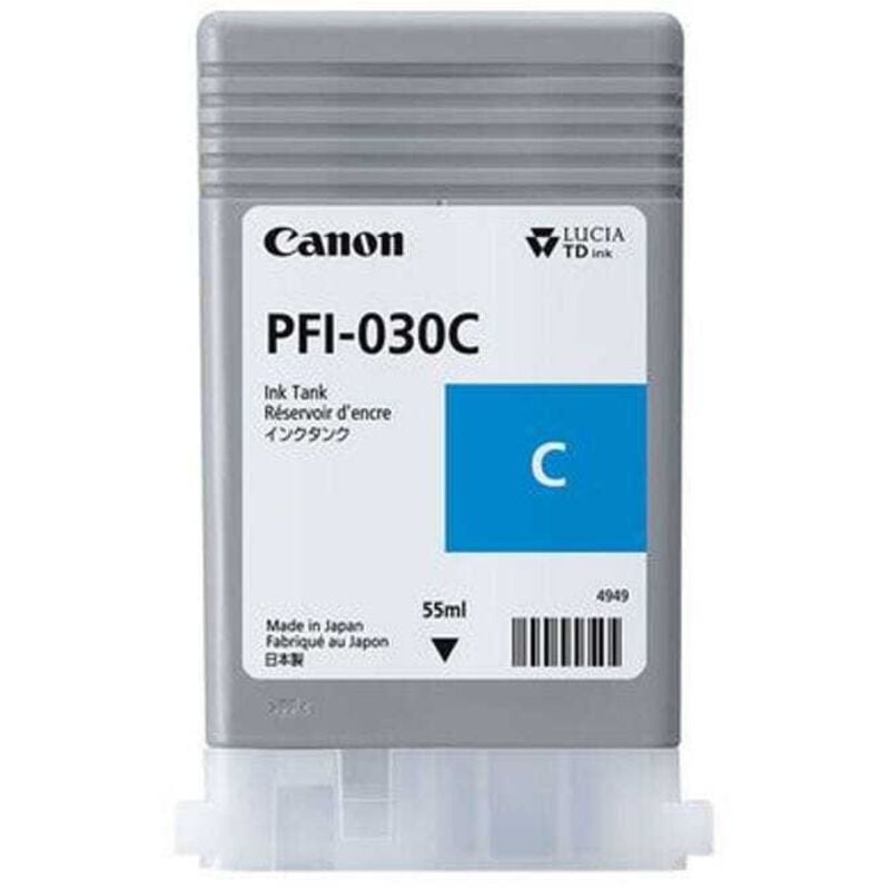 Canon 3490C001 PFI030C Cyan - CAPFI030C