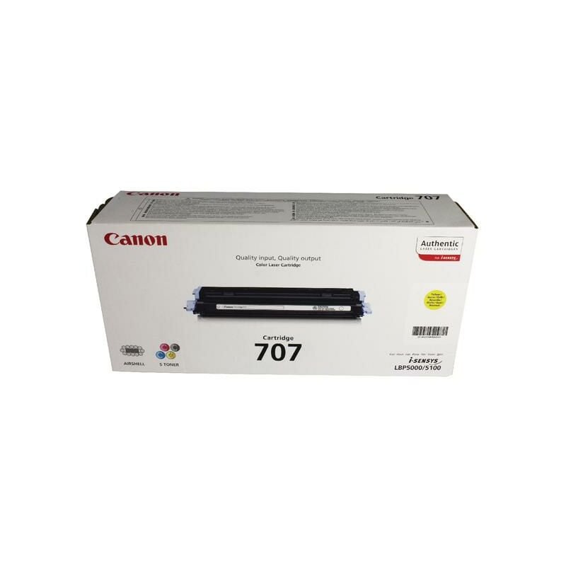 707 Yellow Toner Cartridge - CO27041 - Canon