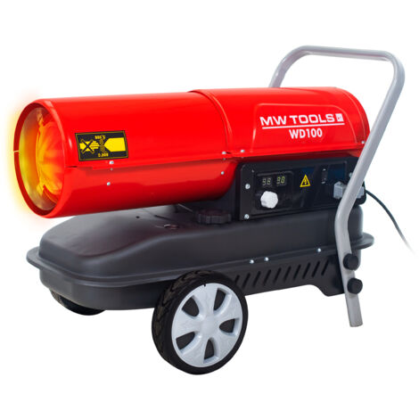 Canon à chaleur fioul 30 kW MW-Tools WD100