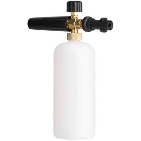 Canon à Mousse Foam Lance Compatible avec Karcher K2 K3 K4 K5 K6 K7, 1L Pistolet à Mousse avec Buse Réglable, Accessoire pour Net