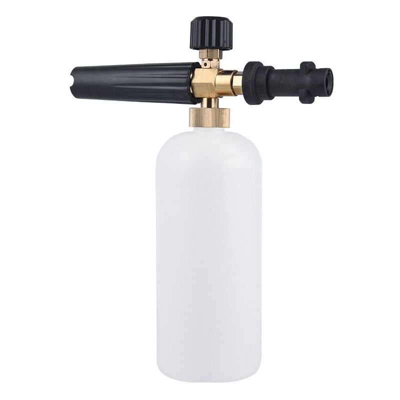 SNQ - Canon à Mousse Foam Lance Compatible avec Kärcher K2 K3 K4 K5 K6 K7, 1L Pistolet à Mousse avec Buse Réglable, Accessoire pour Nettoyeurs Haute