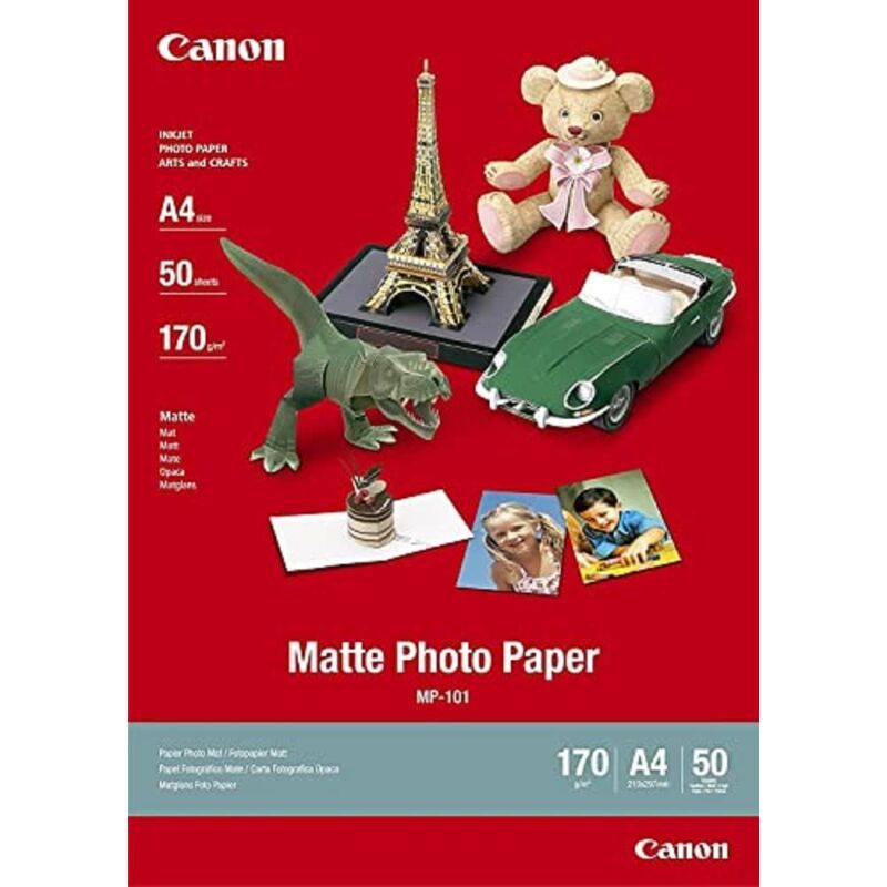 Canon - A4 170Gsm Pht Mtt Ppr 50 Shts - CO17483