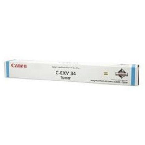 Canon C-EXV 34 Cartouche de toner 1 pièce(s) Original Cyan