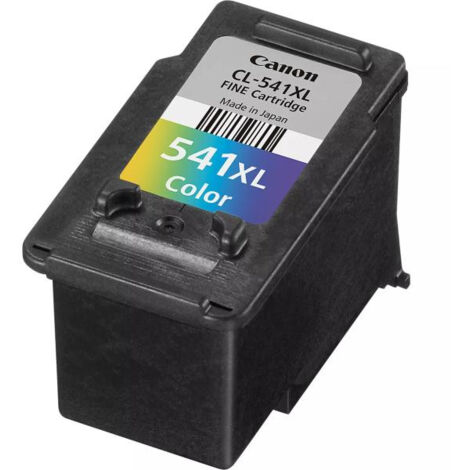 Canon Cartouche d'encre CL-541 XL grande capacité Couleur, emballage carton (CL541XL)