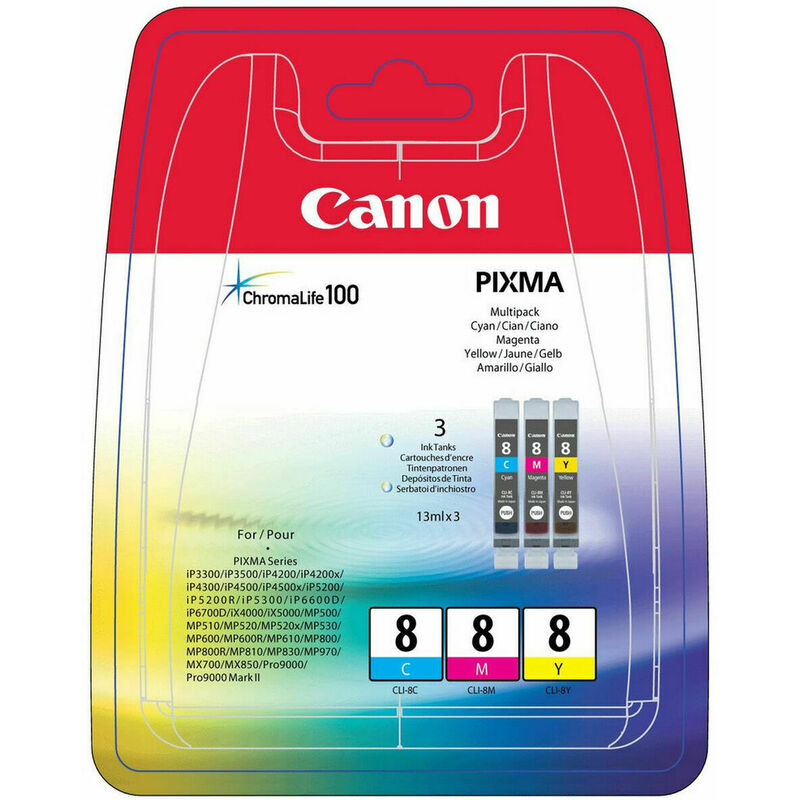 

Cartucho de Tinta Original CLI-8 Multipack - Canon