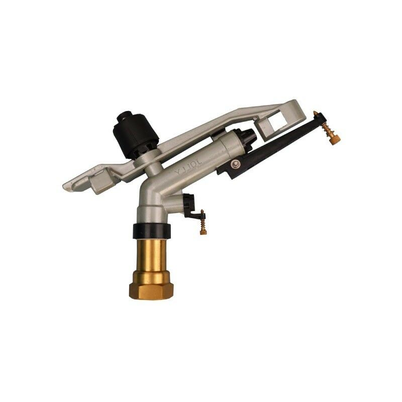 

Cañon de riego Jolly 1 1/4' ajustable. Alcance 17,5 a 29 mts