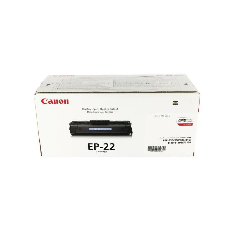 EP-22 Black Toner Cartridge - CO83060 - Canon