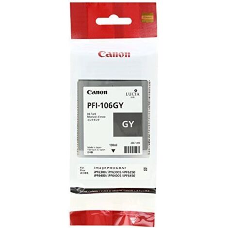 Canon IPF 6300 Cartucho Gris PFI-106