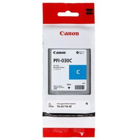 Canon PFI-030C cartouche d'encre 1 pièce(s) Original Cyan