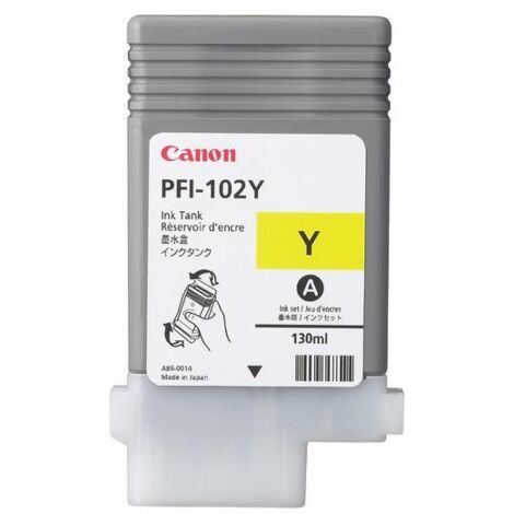 Canon PFI-102Y cartouche d'encre Original Jaune
