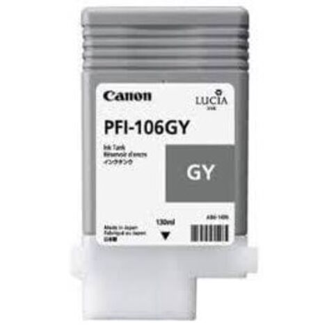CANON PFI-106GY Tinte grau Standardkapazität 130 ml 1er-Pack (6630B001)