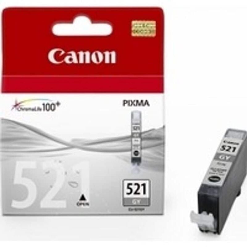 Cli-521Gy Grey Ink Cartridge - CO57755 - Canon