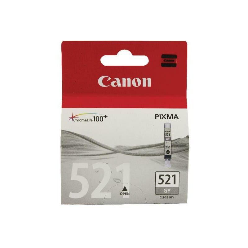 Cli-521Gy Grey Ink Cartridge - CO57755 - Canon