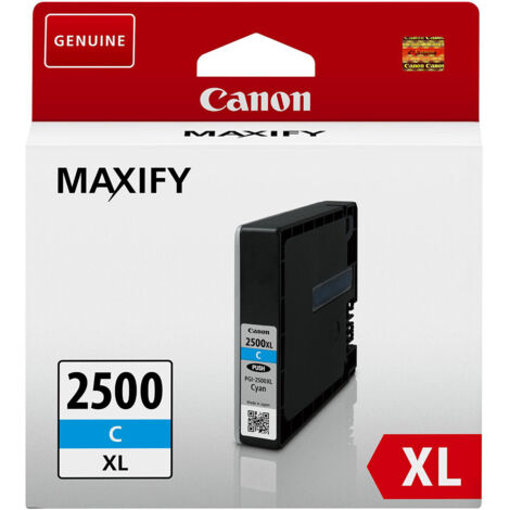 Canon PGI2500XL cartouche haute capacité cyan pour imprimante jet d'encre