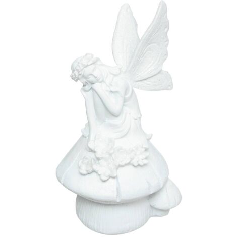 Canone resine bianco h25 - Feeric lights & christmas