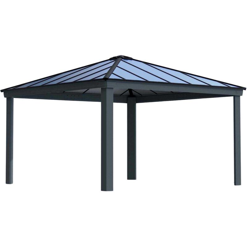 Palram-canopia - Carport en aluminium et polycarbonate Colorado 4.3 x 4.3 m
