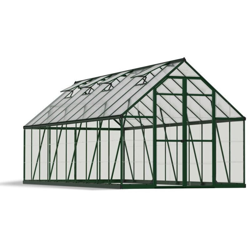 8' x 20' Palram Canopia Balance Green Greenhouse (6.07m x 2.44m)