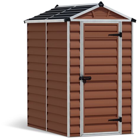 Canopia Skylight Casetta Da Giardino in Policarbonato 176X120X203 cm Ambra