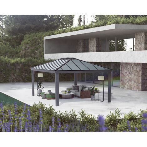 Canopia Tonnelle de jardin Dallas Gris