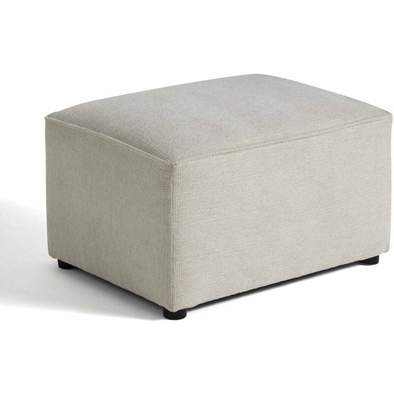 Canopy - pouf - en tissu texturé - beige
