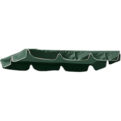 Canopy Replacement Top, Waterproof Swing Replacement, UV Resistant Rainproof Sunshade Cover, Sturdy Outdoor Awning, Ideal for Porch, Patio, Backyard Swings, 64.57x44.88x5.91 inch
