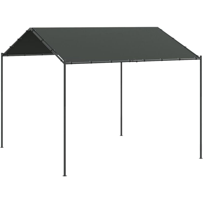 Canopy Tent Anthracite 4x4 M Steel And Fabric Vidaxl